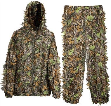 Bộ đồ ghillie 3D lá