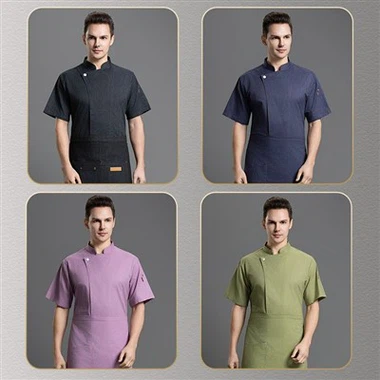 Đồng phục bếp trưởng cotton hiện đại
